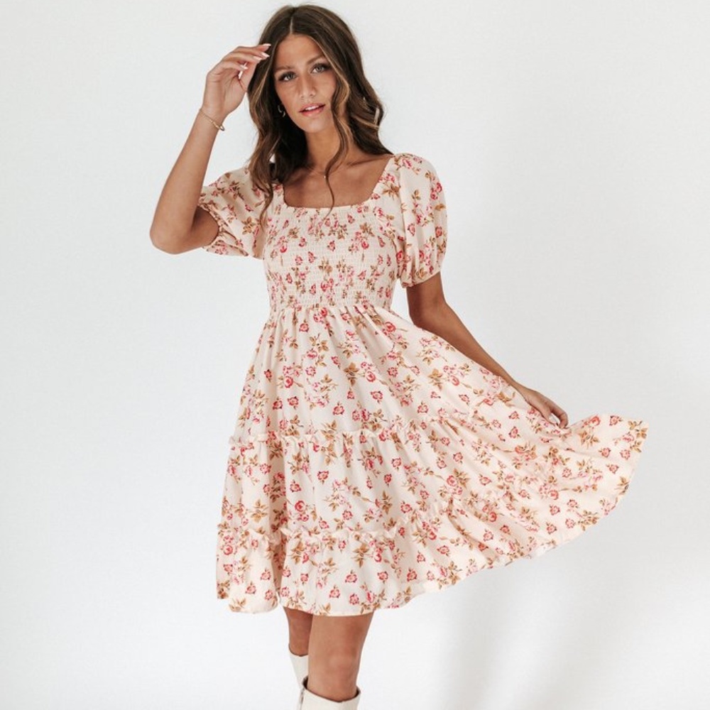 Shop Zoco Sunset Floral Dress